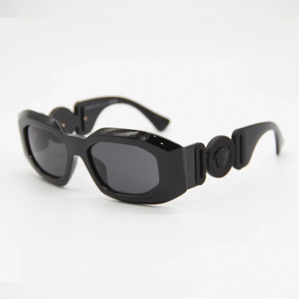 NEW VERSACE VE4425U 5360/87 MEDUSA UNISEX SUNGLASSES NEW BLACK MOD 4425U